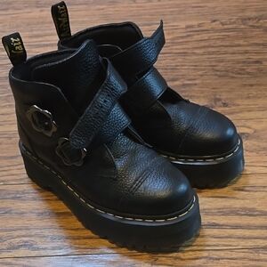 Dr. Martens Black Chunky Boots